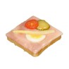 Canapé au jambon